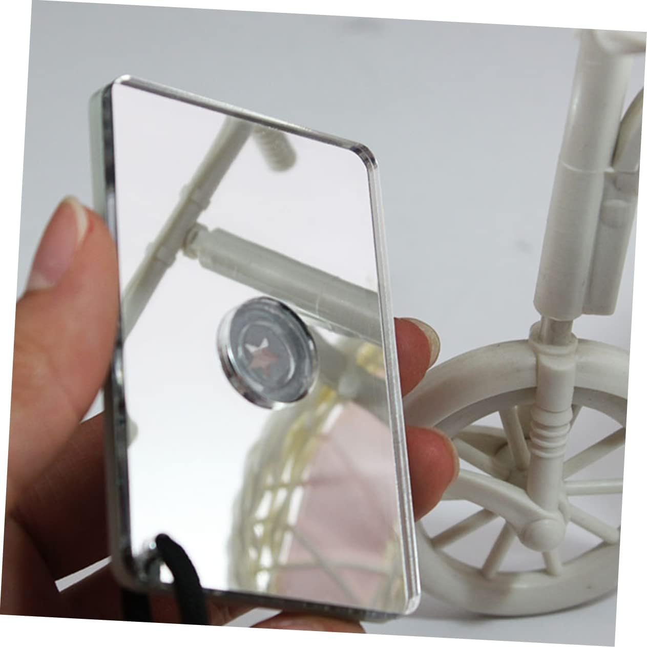Totority Daylight Signal Mirror Reflective Outdoor Survival Mirror for Camping Hunting and Emergency