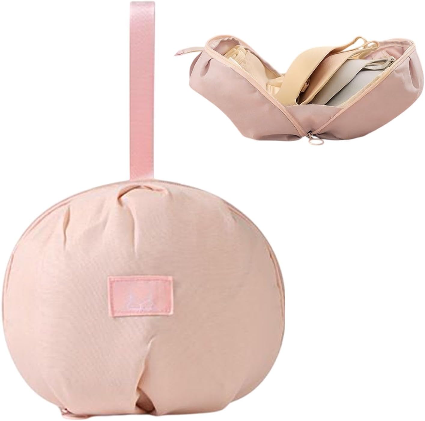 Underwear Organizer Travel Bag, Portable Bra Panty Storage Case, Large-Capacity Packing Cube, Waterproof Foldable Design for Travel and Home Organization