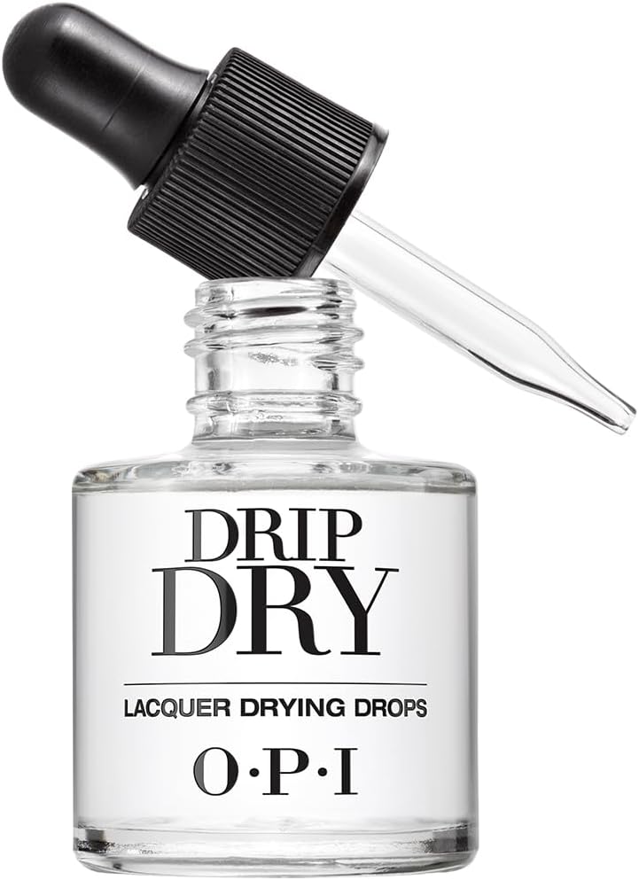 OPI Nail Lacquer | Drip Dry Lacquer Drying Drops | Nail Dryer Drops, Dry in Minutes | Moisturises Cuticles, 10ml