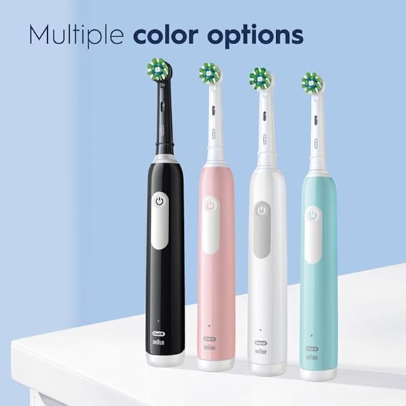 Oral-B Pro 1000 CrossAction Electric Toothbrush, Green