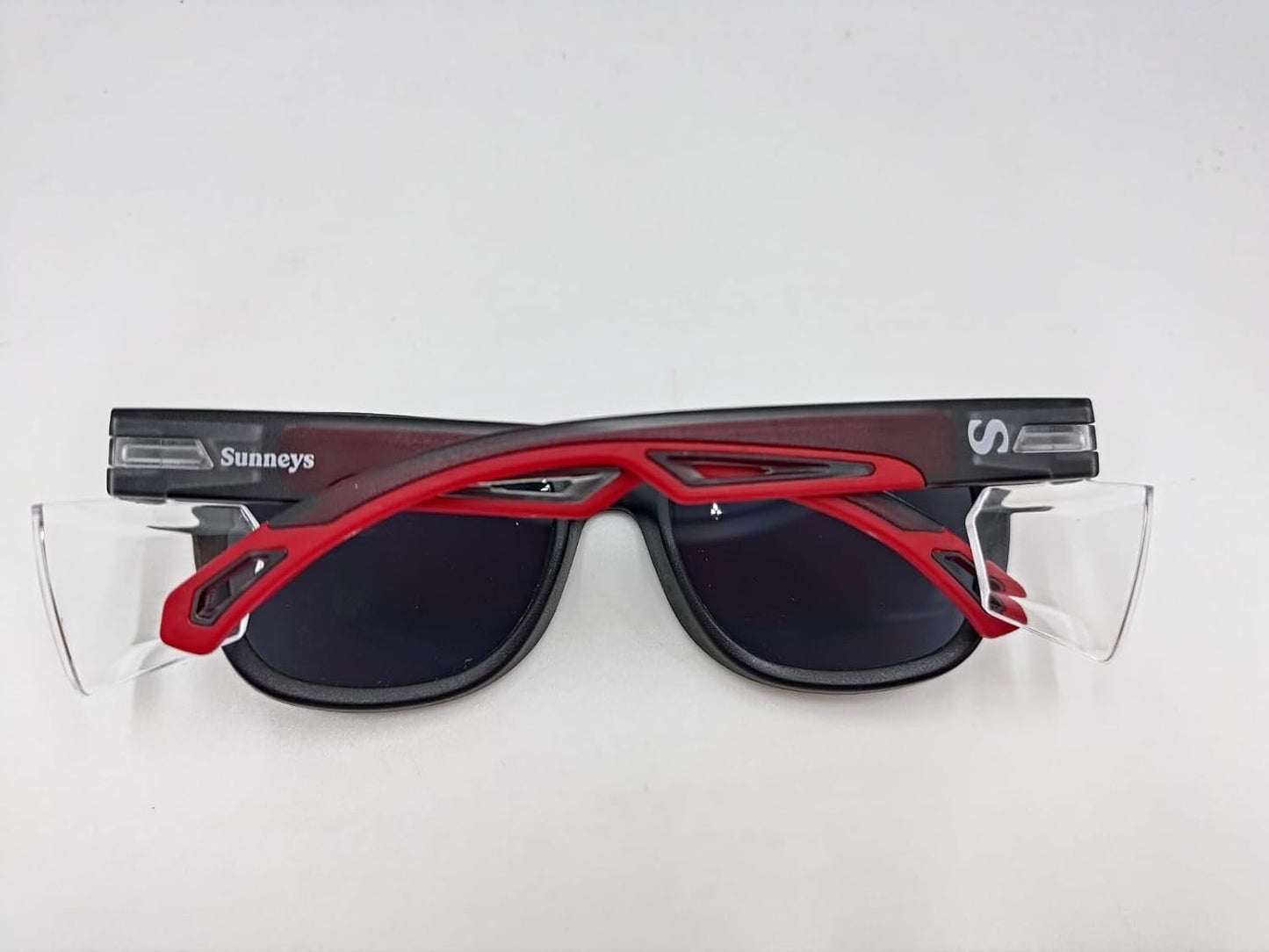 Sunneys Blitz Creek Safety Glasses Side Shields Sunglasses ANSI Z87.1 Z87+ Protective Eyewear Non-Slip Anti Fog Shooting