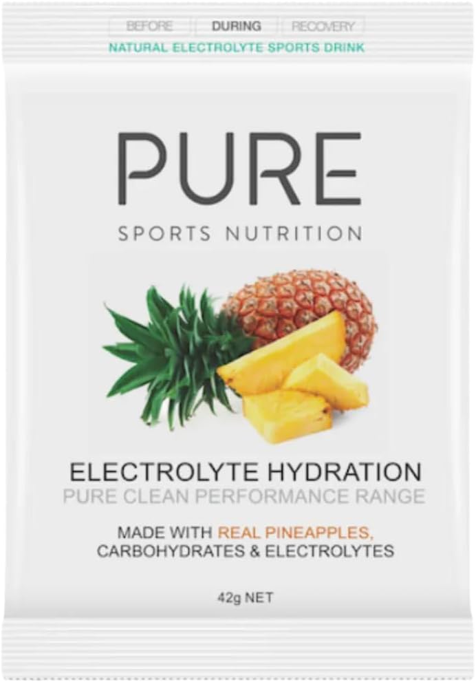 Pure Sports Nutrition - Electrolyte Hydration 42G Satchels - Pineapple(Box of 25)