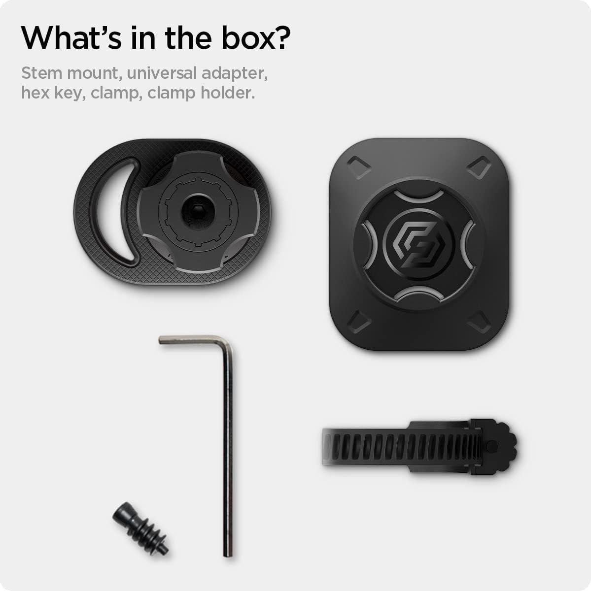 Spigen Gearlock Bike Phone Mount with Universal Adapter (Compatible with Most Smartphones - Galaxy, iPhone, Pixel, Moto, etc.) - Parent