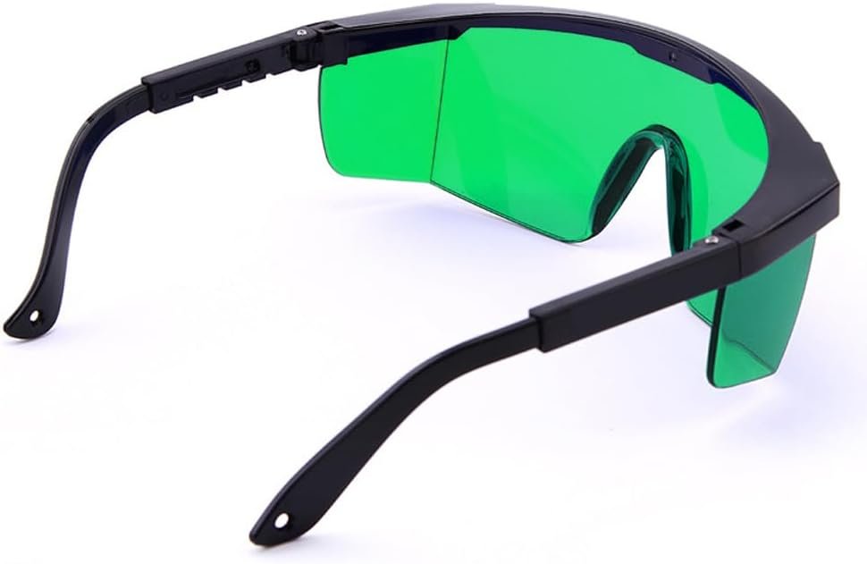 Safety Glasses for Lasers, 190nm - 540nm OD 5+ Laser Engraver Protective Goggles Eye Protection Eyewear for Work