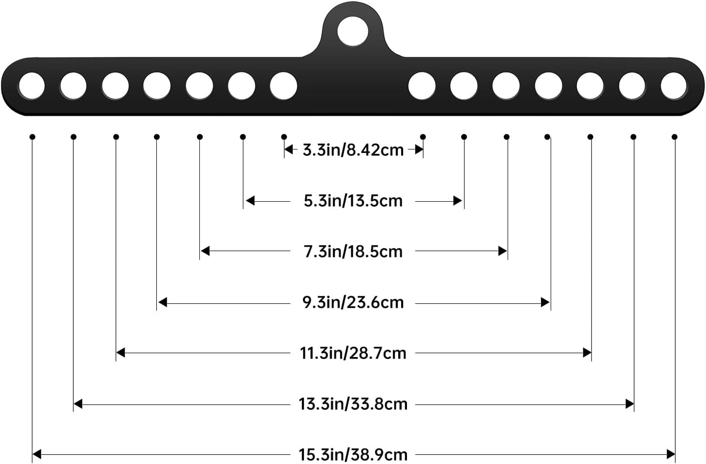 RIMLUFE Double to Single Adaptor Plate LAT T Bar Row Pull Up Down Accessories Tricep Rope Cable Crossover Machine Attachments Workout Weight Spreader Pulley System Landmine D Handles for Home Gym