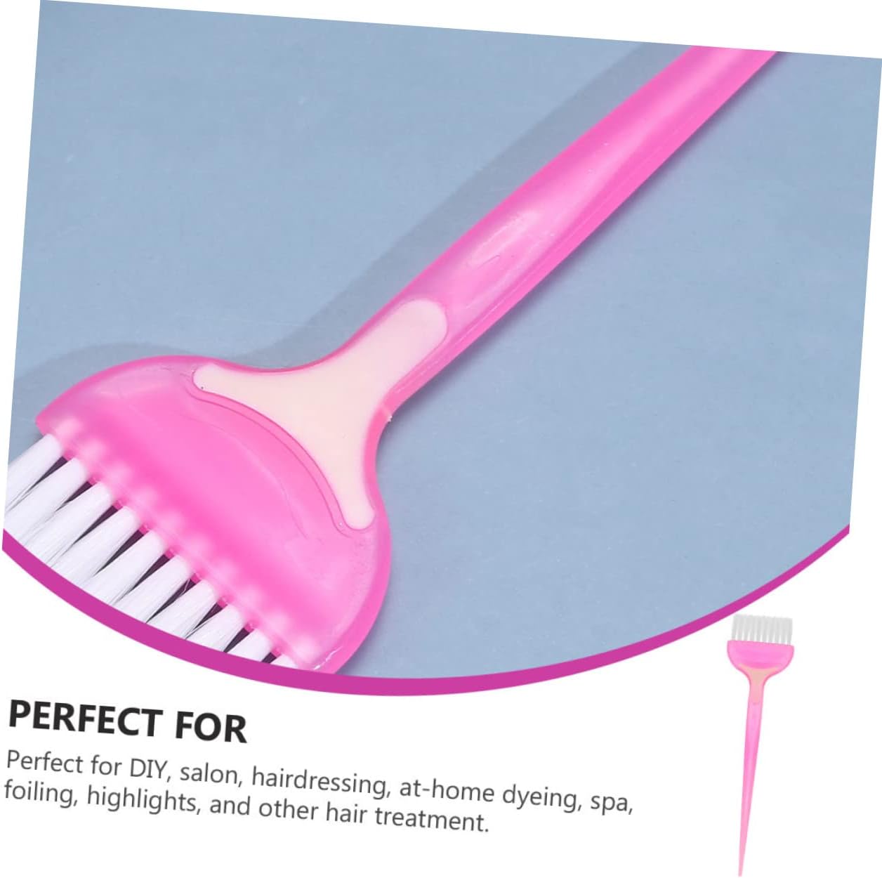 CALLARON 4 Pezzi Pennello Per La Cura Della Per Pettine Colorante Pettine Per Tinture Per Da Barbiere Attrezzo Parrucchiere Utensili Addominali Rosa