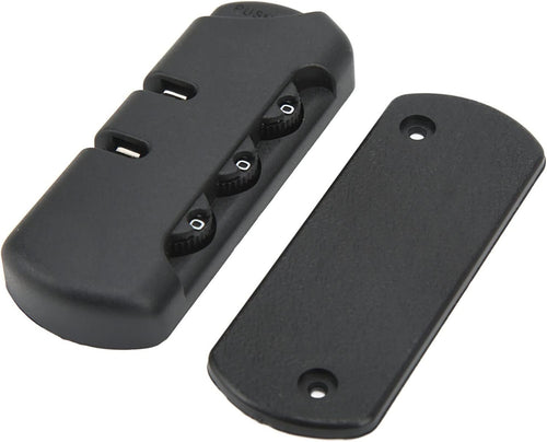 Luggage Password Lock,High Security 3 Digit Password Frosted Texture Replacement Luggage Lock for Suitcases Tool Boxes