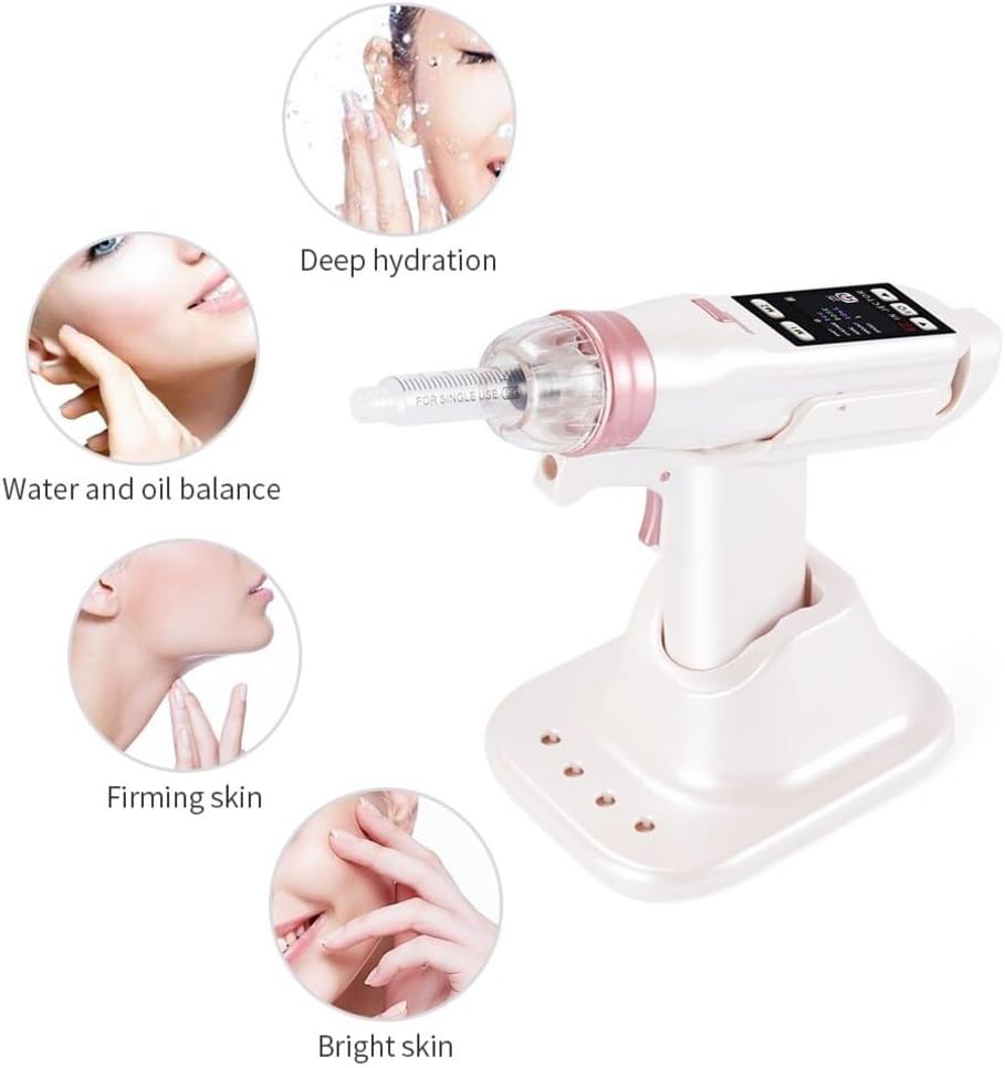 Dr.LPCGF Anti Wrinkle Injection Machine - Water Vacuum Gun - Facial Skin Care Beauty Device for Skin Rejuvenation,Moisturizing,Cleaning Pores and Blackheads