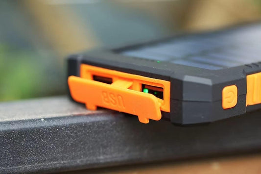 20000mAh Solar Charger, Large-Capacity Solar Power Bank, External Battery Pack for Outdoor Use, Suitable for All Smartphones and Tablets, Recommended by Travel Enthusiasts