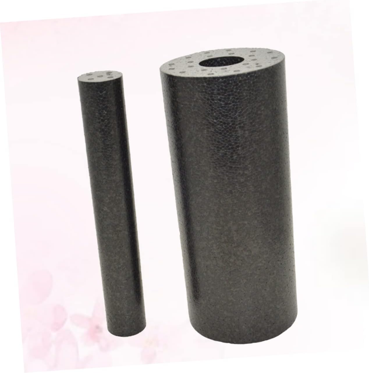 HEMOTON 1 Albero di massaggio colonna yoga Massagni per la schiena massaggiante per la schiena Ginnastica muscolo schiuma per l'allenamento muscolare Black