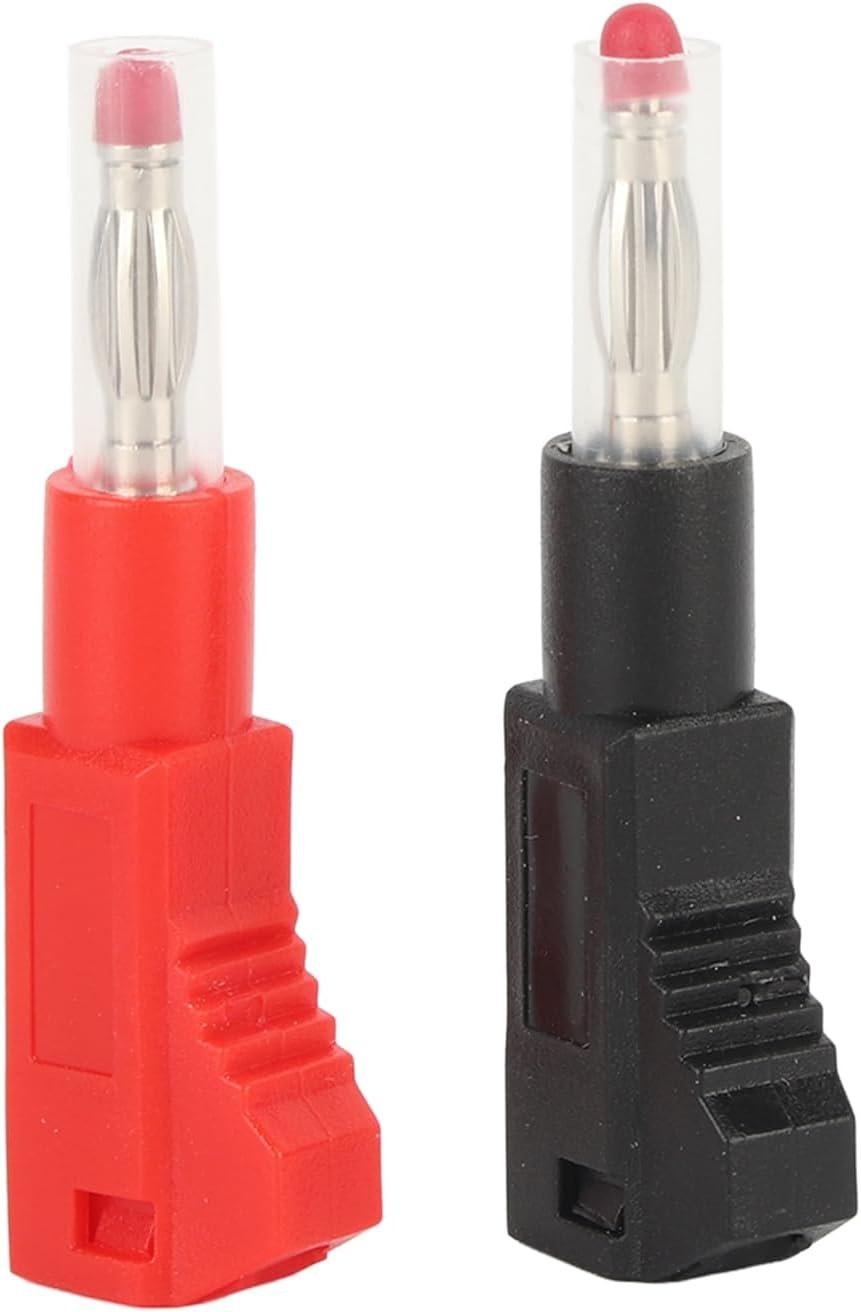 Tbest Smart Security Spine a Banana da 4 Mm Contors con Guaina Retrattile per Apparecchiature di Sicurezza Industriali Cavo Coassiale Attrezzatura di Trasmissione