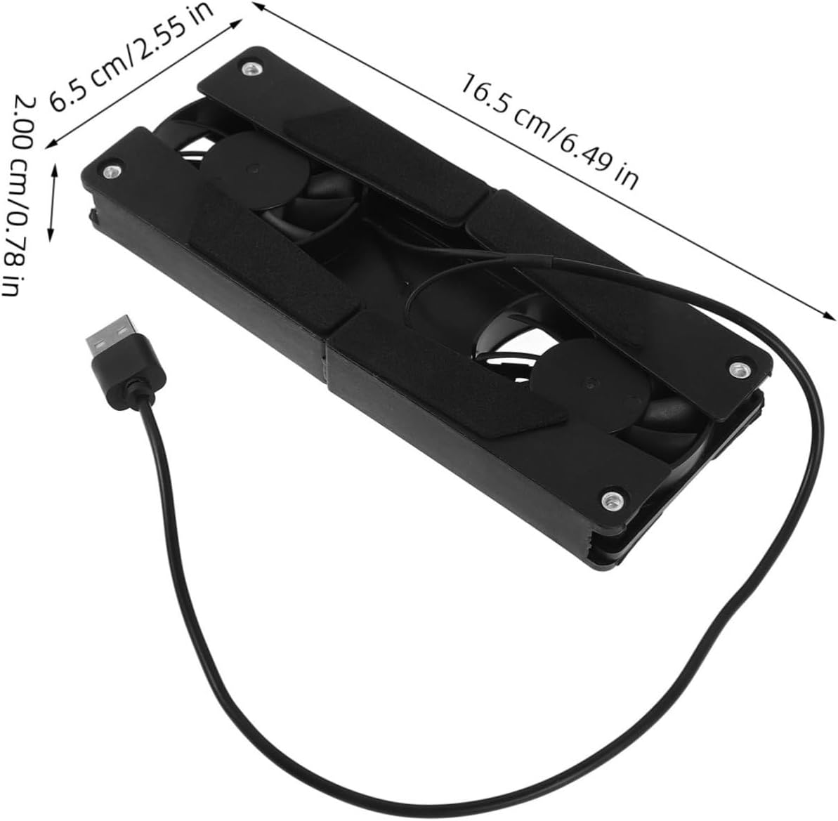 SEWACC Gaming Laptop Cooling Pad with USB Charging Height Laptop Holder Portable Desktop Stand for Efficient Heat Dissipation Skid Design for Stability Multi Functional Fan Control