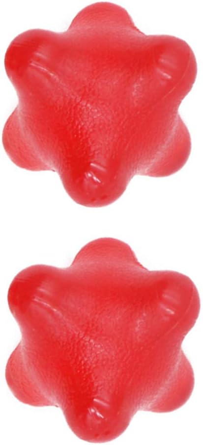 EXCEART Portable Hand Massage Ball 2 Pieces Silicone Massage Ball Trigger Point Trigger Massage for Myofascial Release Muscle Recovery