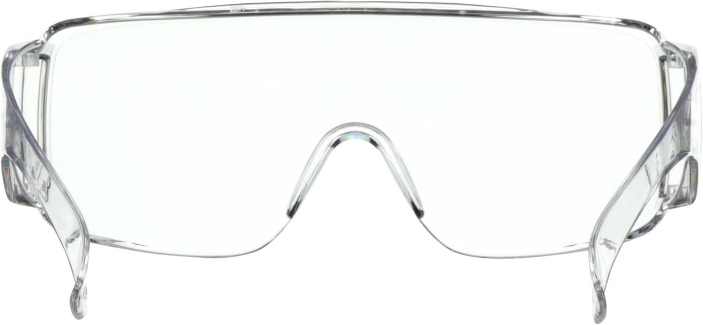 3M Over-The-Glass Safety Eyewear 47110H1-DC, Clear Frame, Clear Lens