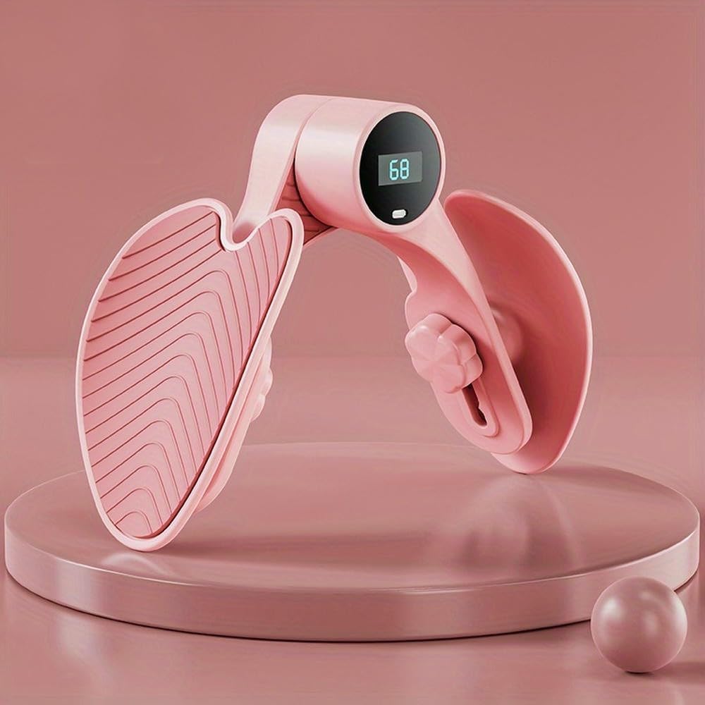 ZBDZSW Smart Pelvic Floor Muscle Trainer Postpartum Restoration Leg Fitness Attrezzatura di conteggio Multifunzionale Glutei Cosce