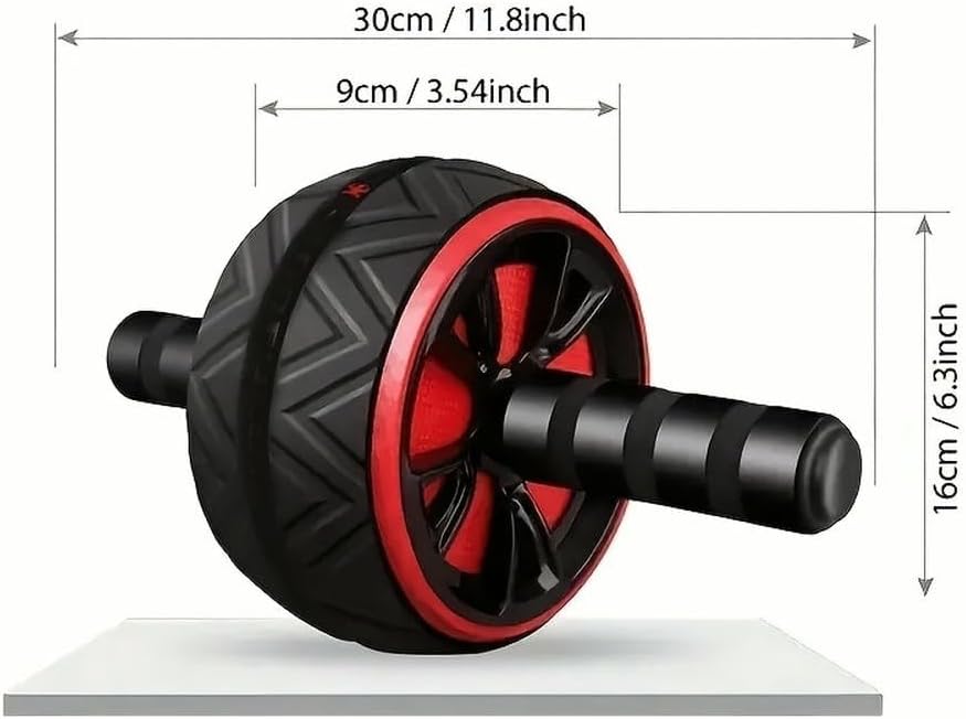 ZBDZSW 1 pz Home Fitness Ruota per Esercizi Addominali Core Strengthener per Allenamento dei Muscoli Addominali del Torace Allenamento della Parte Superiore del Corpo