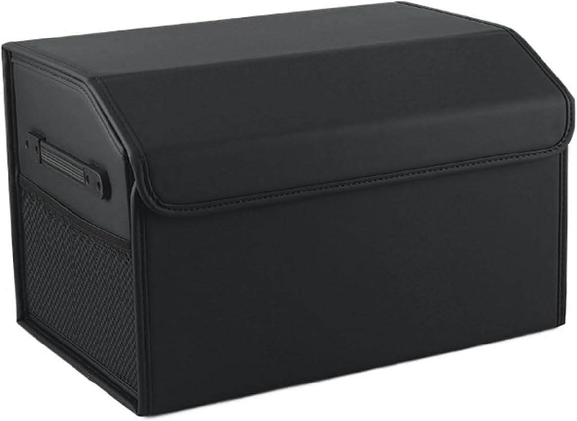 Compatible for Toyota Land Cruiser Prado 150 FJ150 2010-2017 2018 2019 2020 2021 2022 2023 2024 Car Trunk Storage Box Tools Tidying Package (Color : Black)