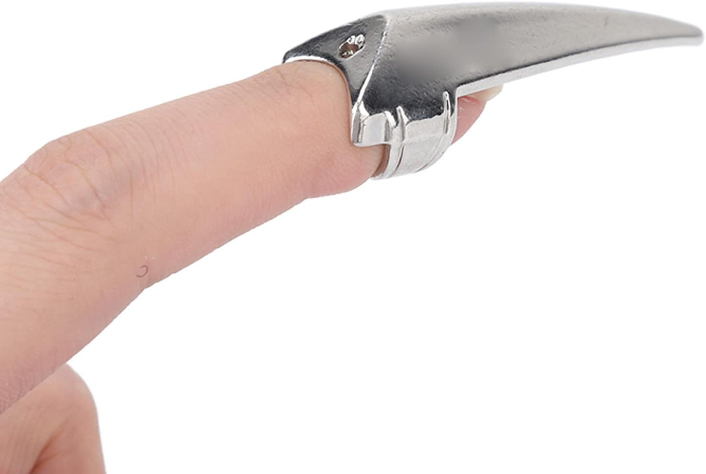 Hair Separator Tool, Finger Separator Toe, Braid Finger Separator Tool Sectioning Ring Separating Rings for Braiding Curling (Silver)