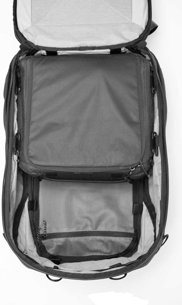 Peak Design Camera Cube, Medium, Custom Organization and Protection, Weatherproof Shell with Foam Sub-Lining, FlexFold Dividers Included, Camera Bag Insert Compatible Travel Bags