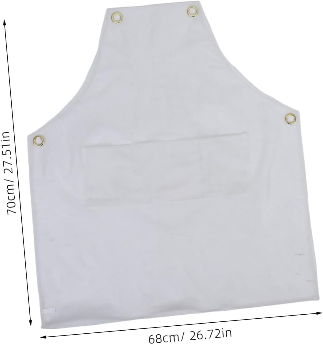 PENIKOKO Oil Apron for Adults Adjustable Strap Transparent Design for Painting Hair Dyeing and Crafting Reliable Protection Against Stains and Spills