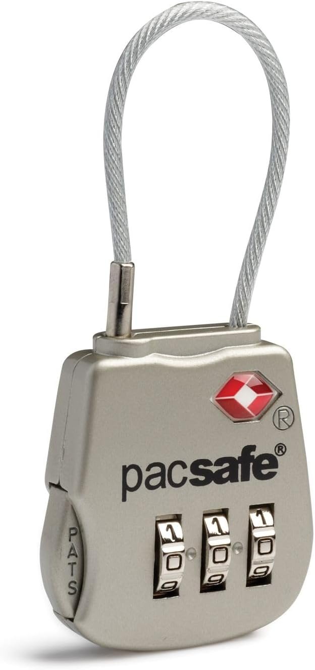 PACSAFE Prosafe 800 TSA Dial Cable Lock