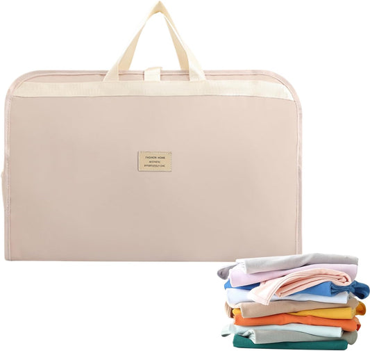 Travel Underwear Organizer Bag, Suitcase Storage Case, Multiple Compartments and Zipper Closure Design with Packing Cubes for Underwear, Socks, Vacation, 29.13x17.72 inches