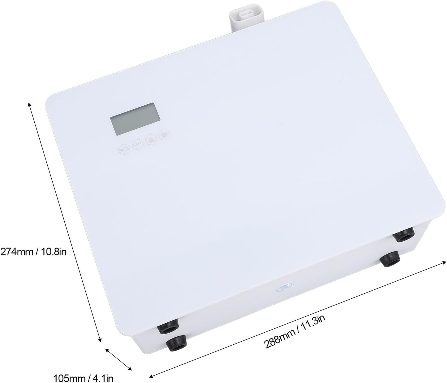 Cold Air Essential Oil Diffuser, Scent Air Machine Timer APP Control for Bathroom (US Plug) Brand: Generic