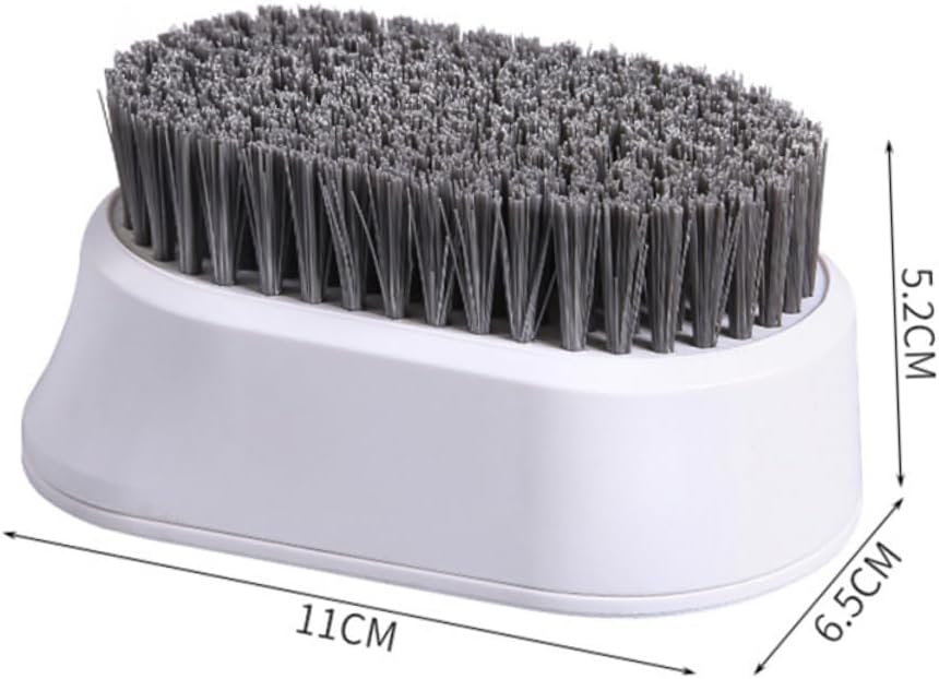 HOMOCONO 3pcs Laundry Brush Soft Bristles Cleaning Brush for Clothes Shoes Durable Cleaner Tool Home Cleaning Essential Random Color