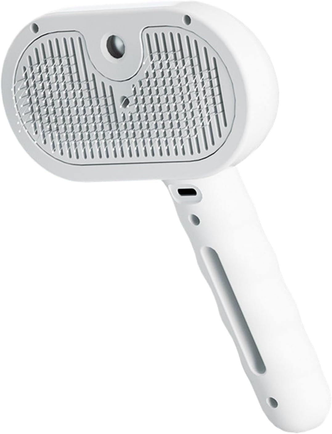 USB Rechargeable Spritz Defur Comb for Cats, Pet Hair Remover Brush, 35ml Water Tank, Indoor Cat Grooming Tool, Dog Hair Remover, Pet Spray Depilatory Comb