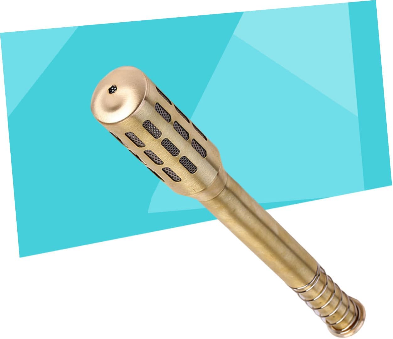 BIUDECO Brass Moxa Roller Stick for Moxibustion Massage Burner Enhance Balance Body Functions Portable
