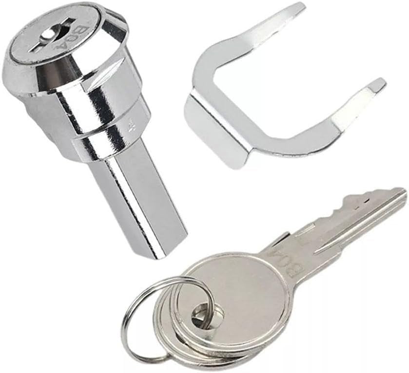 Ovvkultoc Tool Box Lock, Universal Toolbox Lock, Cabinet Locks with Keys, Mailbox Lock Replacement, Toolbox Locks Replacement for DIY Drawer Tool Box Mail Box