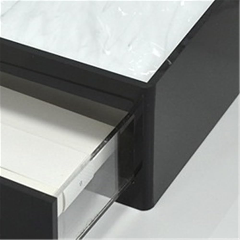 TRgqify-KM Acrylic Bathroom Organizer with Cup Holder & Bottom Storage Drawer Multi-Purpose Shelf Unit for Shower Toiletries Kitchen Counter Home Hotel Space-Saving Storage Solution(Style1)