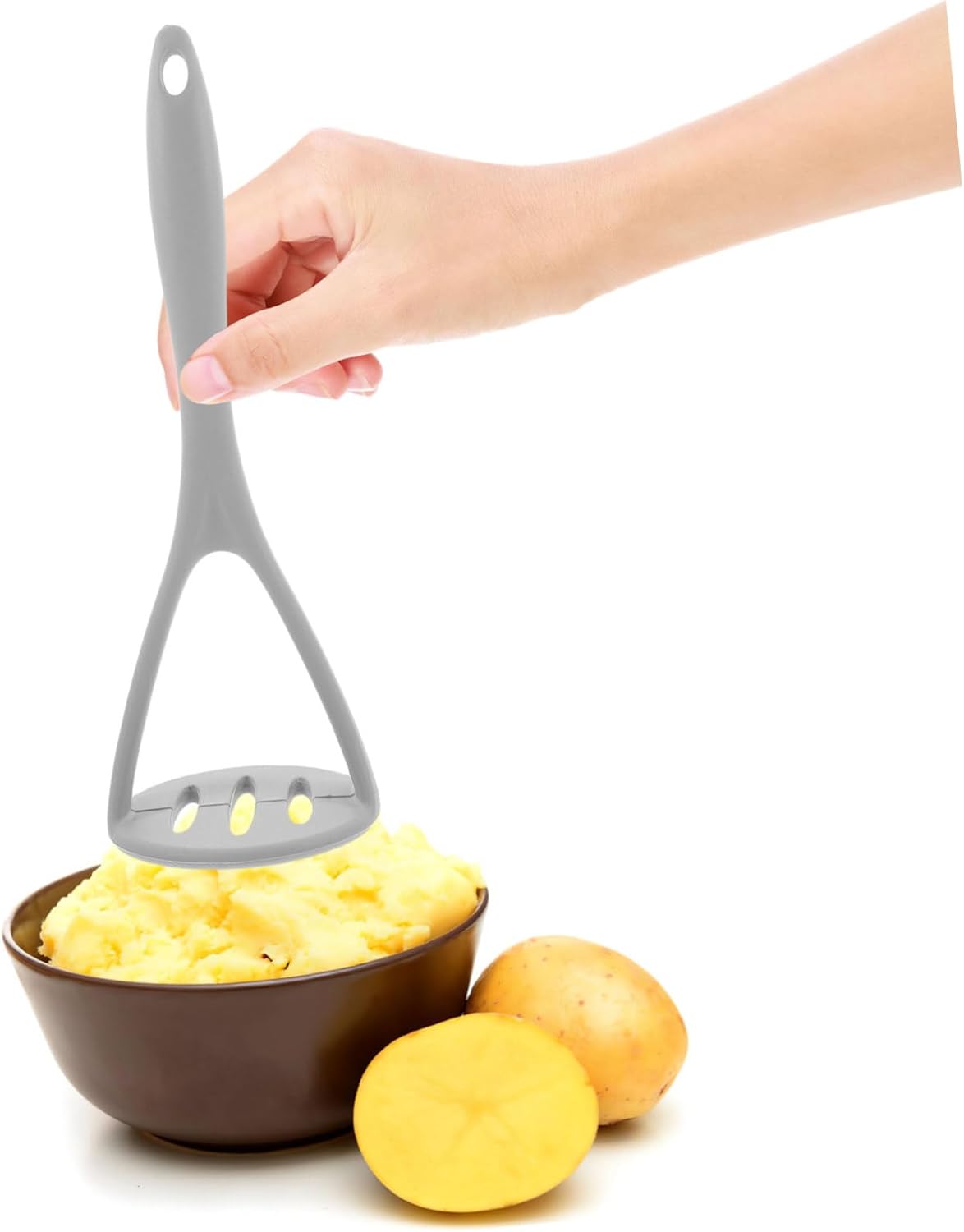 iplusmile Silicone Potato Ricer and Food Pressing Tool Kitchen Gadget for and Vegetable Mashing for Homemade Purees and Food