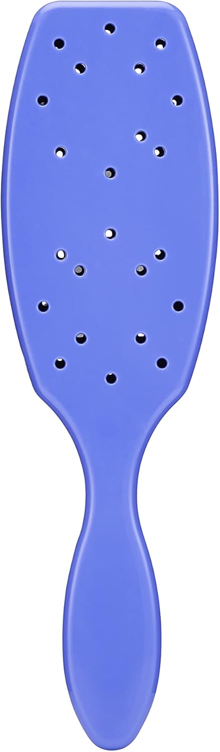 WetBrush Custom Care Treatment Brush to Evenly Distribute Product, Helps Reduce Shedding and Breakage, with Added Drainage Holes, For All Hair Types, Purple
