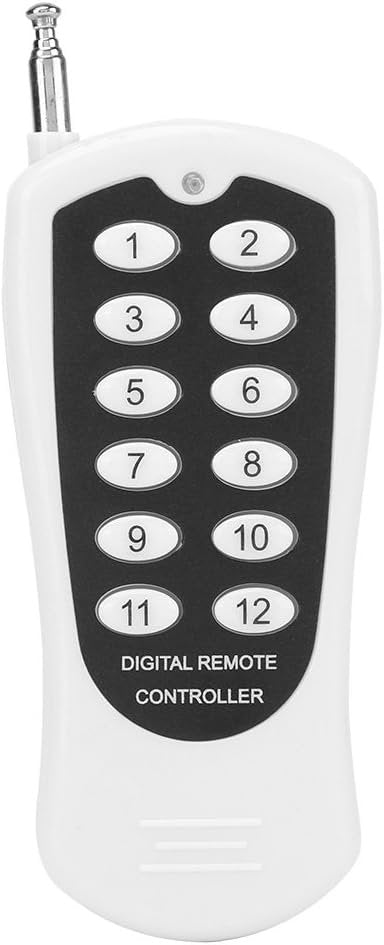 12V Relay 12 Channel RF Remote Control Switch Transmitter & Receiver Control for Home Automation
