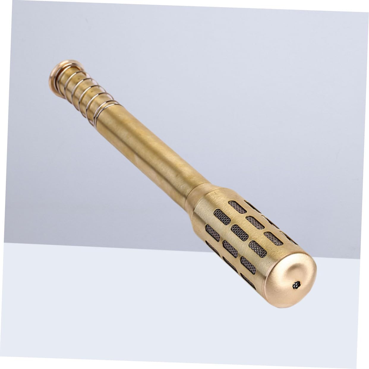 BIUDECO Brass Moxa Roller Stick for Moxibustion Massage Burner Enhance Balance Body Functions Portable