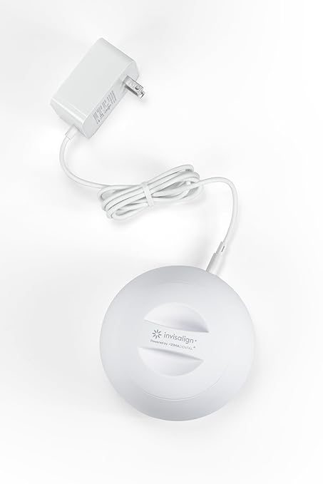 Invisalign Ultrasonic Cleaner | Powered by Zima Dental | Aligner and Retainer Cleaner | Arctic White