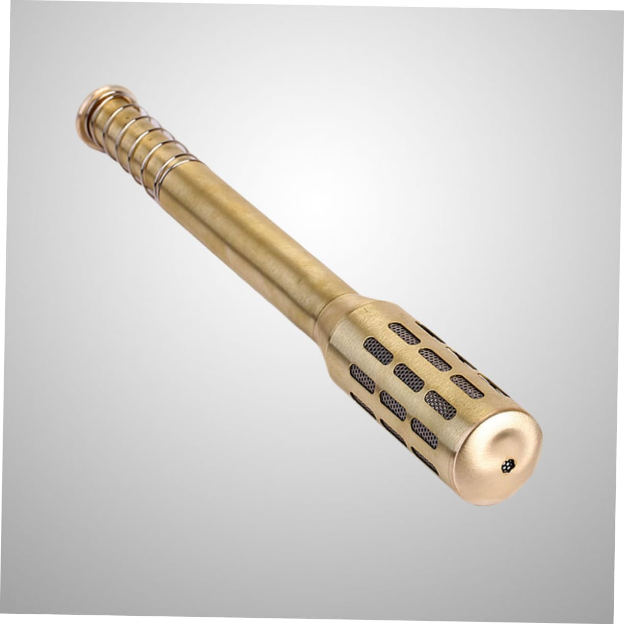 BIUDECO Brass Moxa Roller Stick for Moxibustion Massage Burner Enhance Balance Body Functions Portable