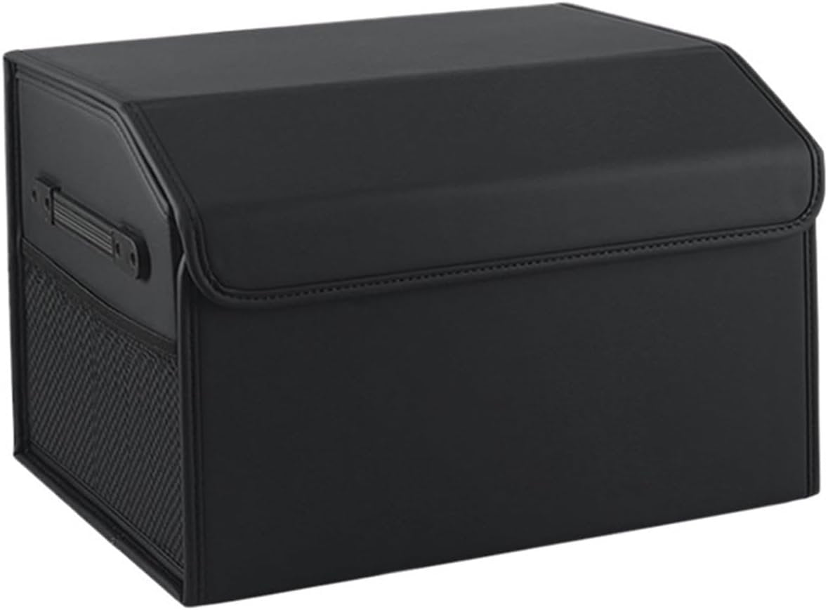 Compatible for Toyota Land Cruiser Prado 150 FJ150 2010-2017 2018 2019 2020 2021 2022 2023 2024 Car Trunk Storage Box Tools Tidying Package (Color : Black)