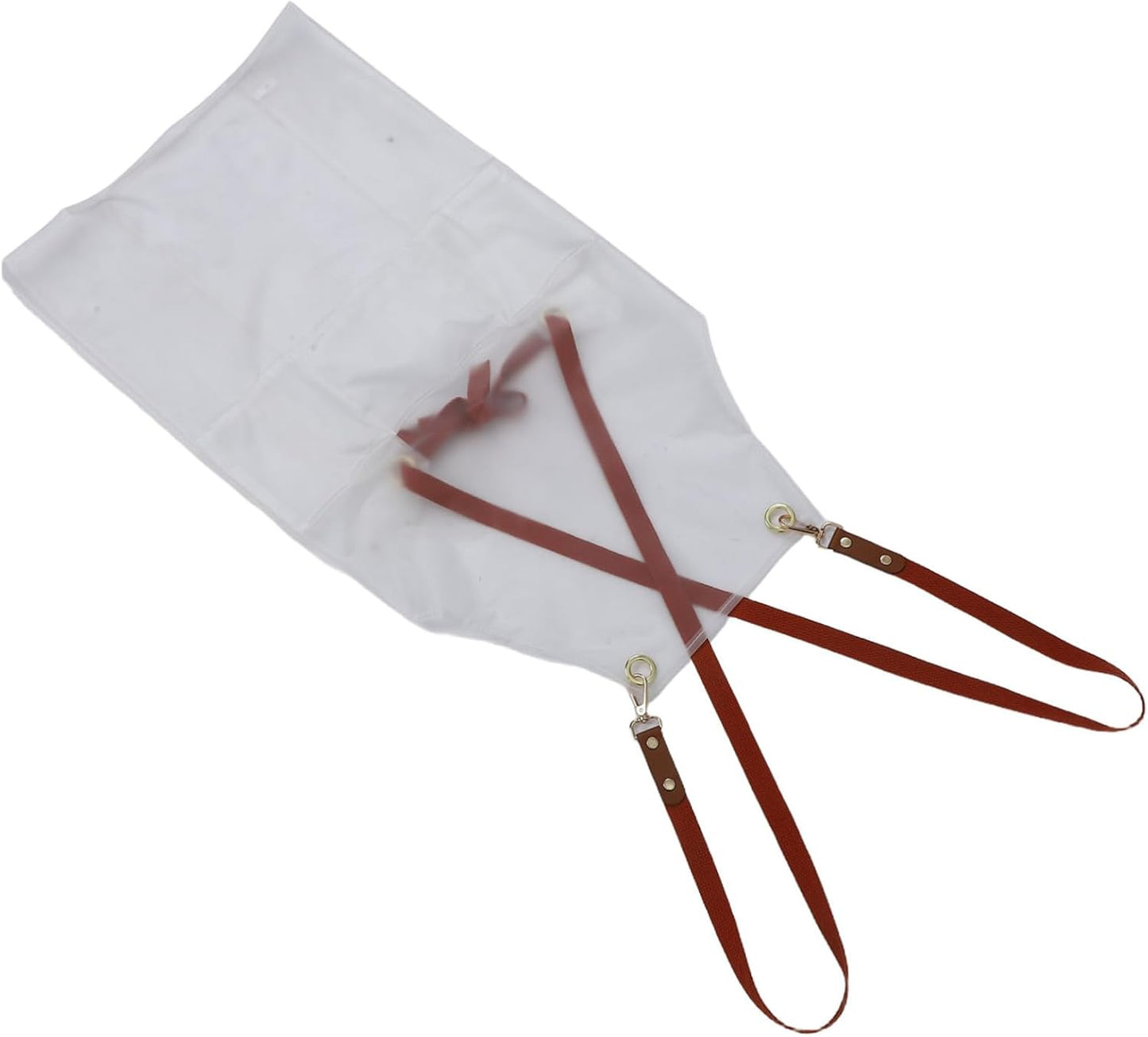 BELLIFFY Oil Apron for Art Studios Kitchens Workshops Adjustable Transparent Design for Stain Protection Stylish Functional Apron for All Cooking