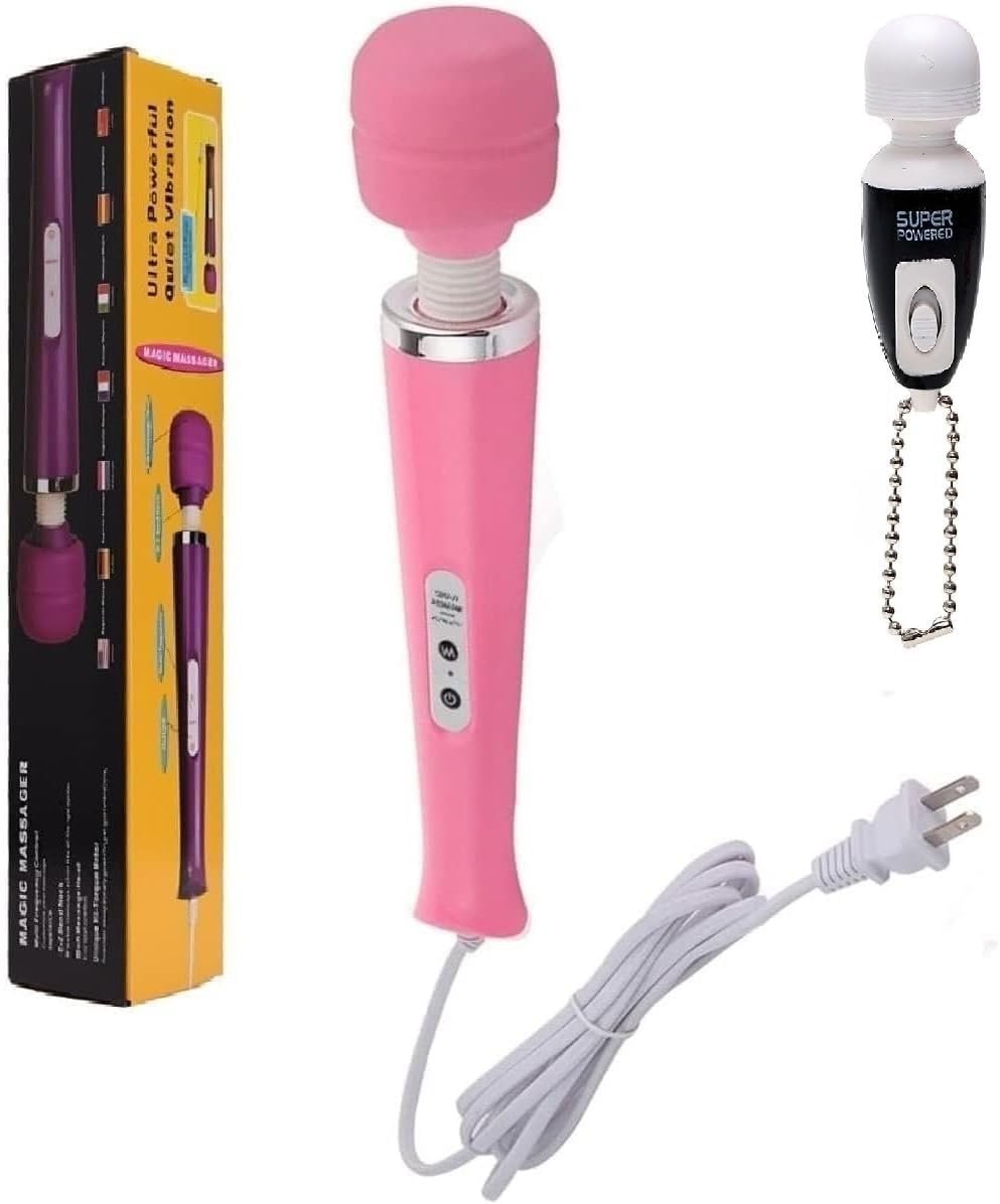 Gajoin Portable Electric Vibration Back Body Massager for Women Sports Recovery Muscle Pain Shoulder Neck Legs Hands and Feet Massage Tool(Massaged
