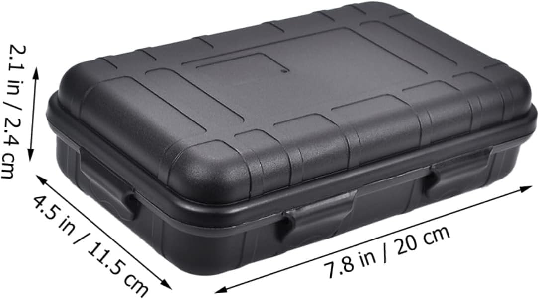 SHINEOFI Outdoor Survival Box Shockproof Storage Case for Camping and Hiking Portable