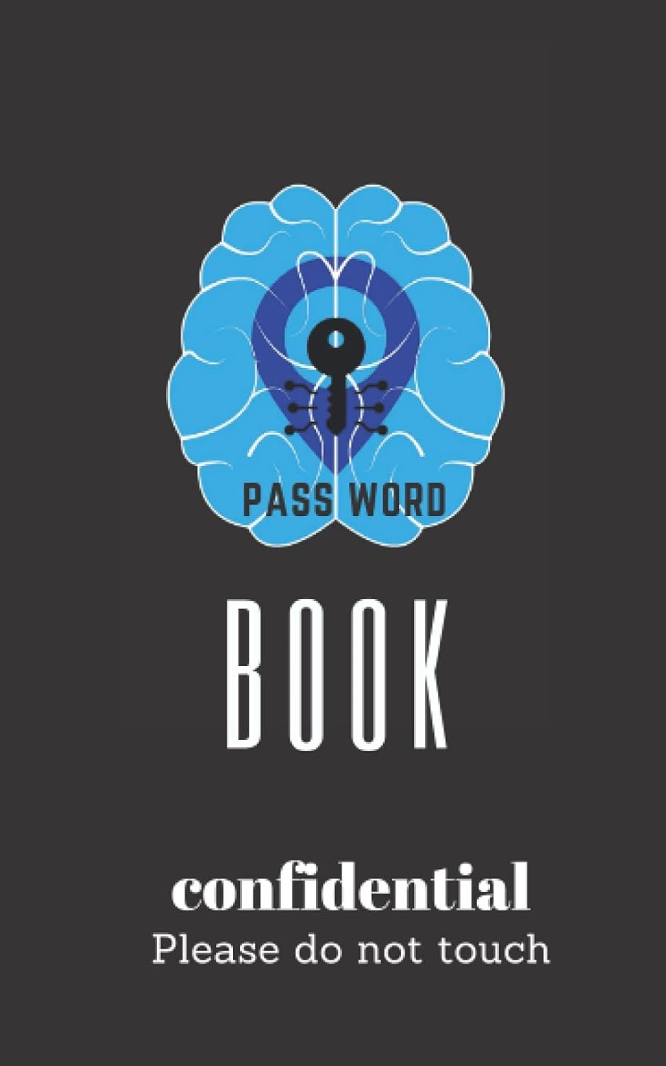password book: Password Book with alphabetical tabs. Never forget a password again! Password keeper for all Internet Login details. Password journal for...