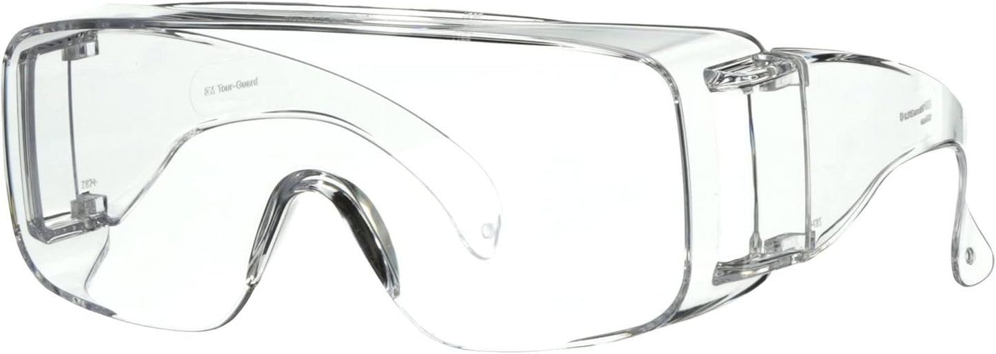 3M Over-The-Glass Safety Eyewear 47110H1-DC, Clear Frame, Clear Lens