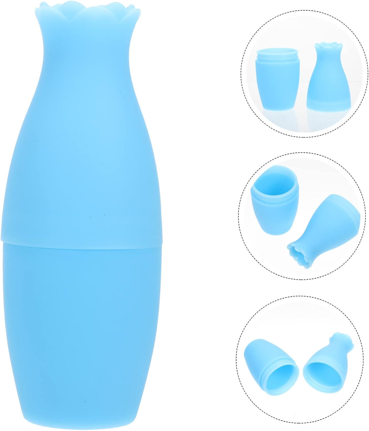 CRILSTYLEO Ghiaccio in Silicone Cura Della Pelle Strumento Di Bellezza Per Viso Massaggio Freddo Mattino Per Alleviare Gonfiore