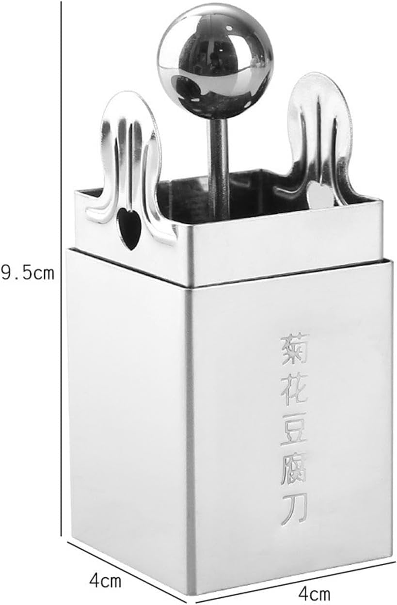 Colcolo Affettatrice per Tofu Taglierina per Tofu Utensile da Cucina Gadget per zuppa di Tofu Strumento per triturare Il Tofu per Eventi di Banchetti Cucina