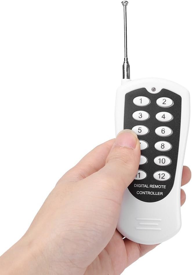 12V Relay 12 Channel RF Remote Control Switch Transmitter & Receiver Control for Home Automation