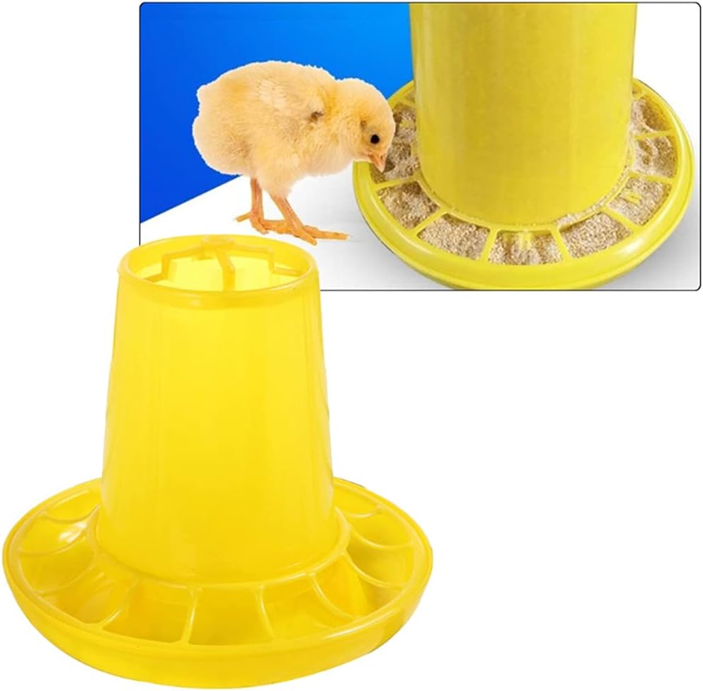 XINGLIDA Poultry & Watering Set for Poultry Up to 25 3 Weeks - Easy to Clean - Very Practical