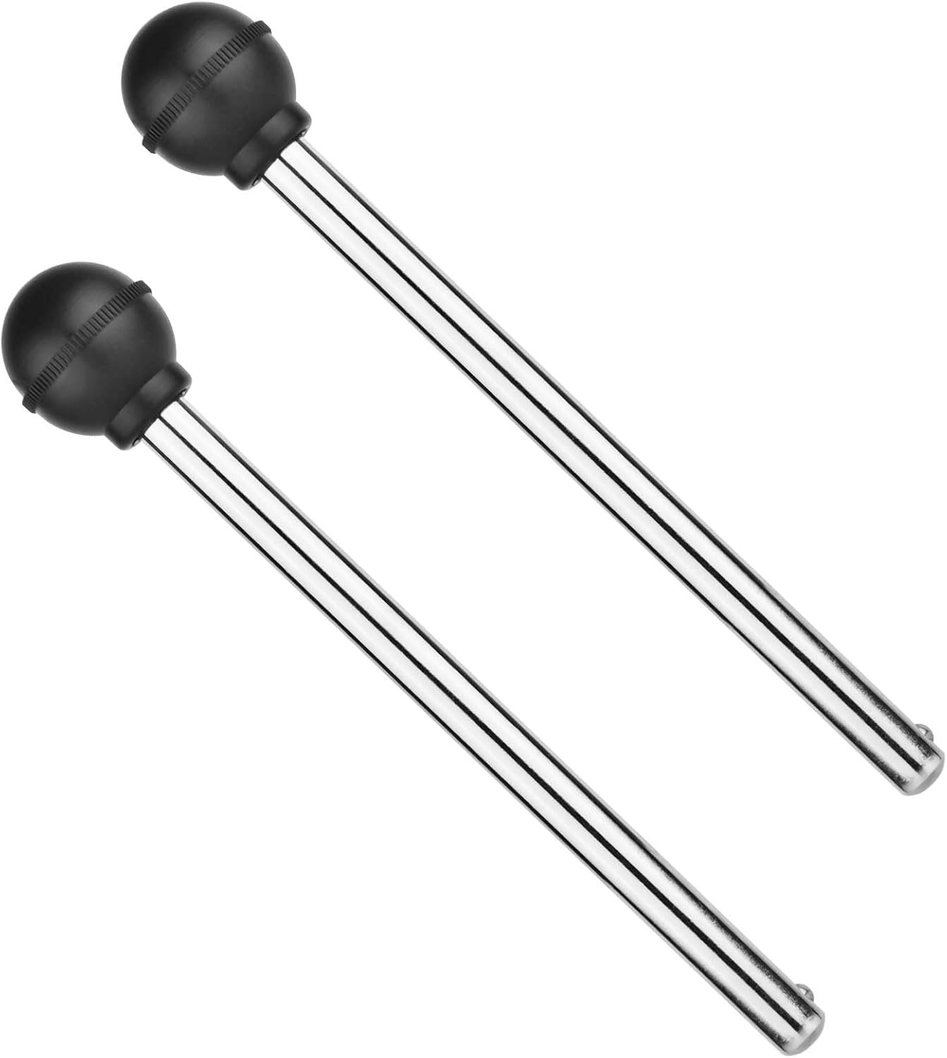 2pcs Weight Stack Pins, Round Lifting Cable Pin Tensile 3/8 Inch Locking Space, Plate Performance Selector Bench Pin, Universal Weight Pin for Home Gym Drop Set Exercise Machine Part Accessories
