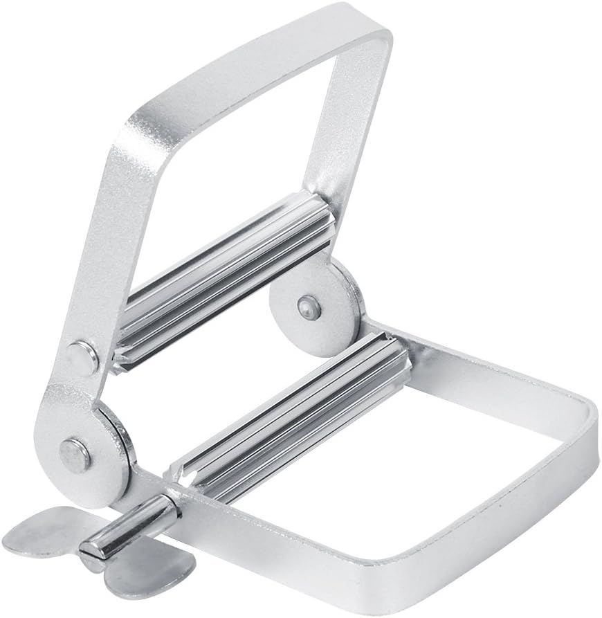 Aluminum Tube Squeezer Dispenser Tool Squeezing Hairdressing Hair Color Dye Unguent Hand Cream Toothpaste Oil Paint Glue
